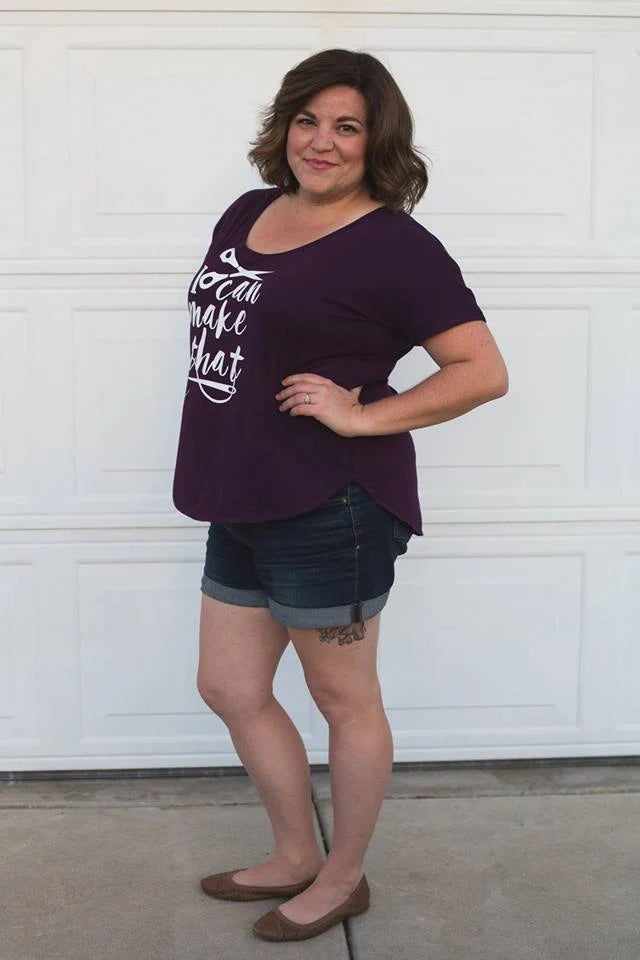 Adult Tee PDF Sewing Pattern