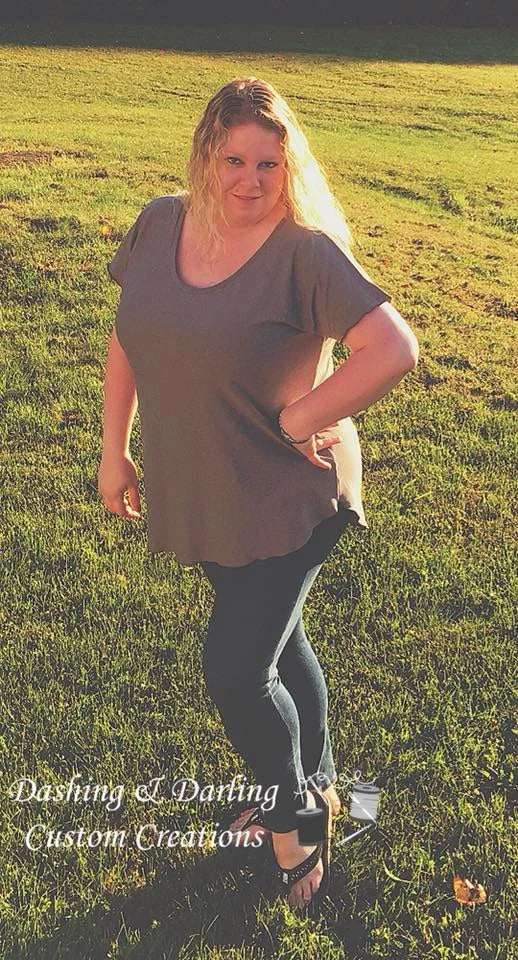 Adult Tee PDF Sewing Pattern