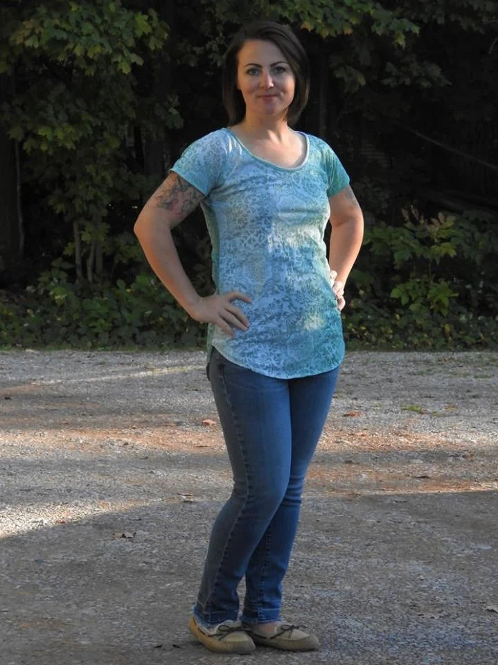 Adult Tee PDF Sewing Pattern
