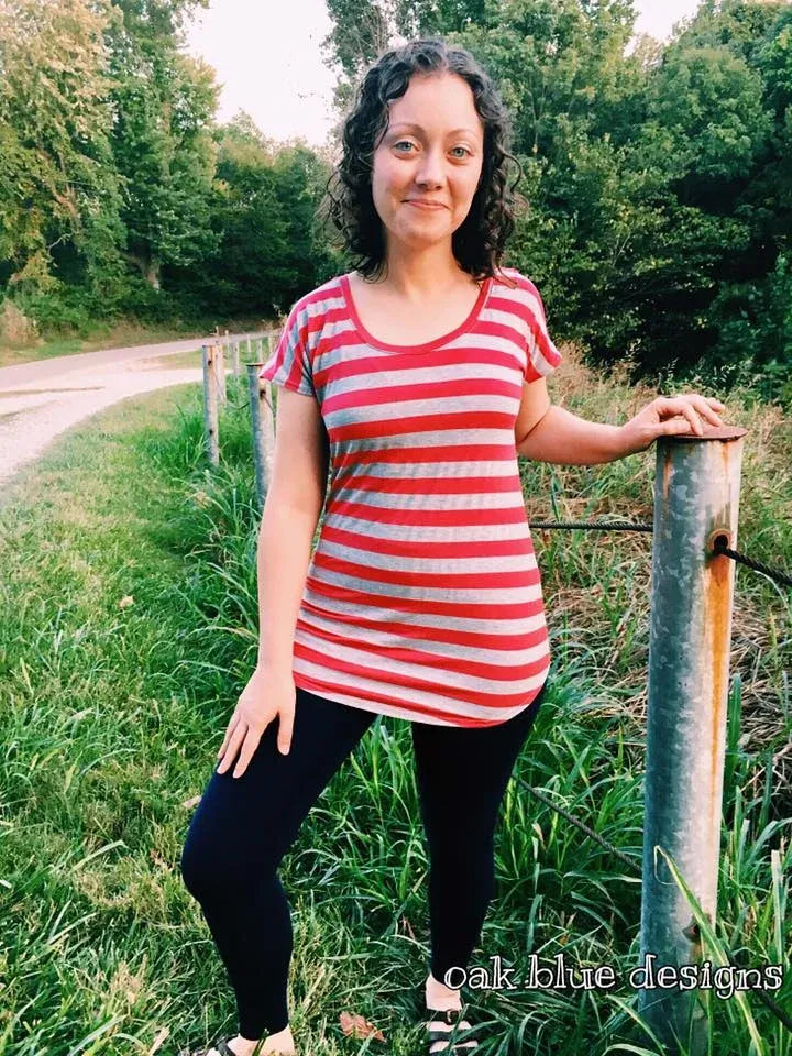 Adult Tee PDF Sewing Pattern