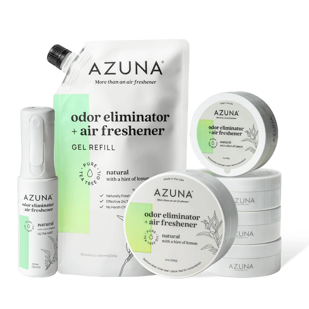 Air Freshener and Odor Eliminator Four-Room Starter Kit, Natural