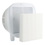 Air Purifier for Large Rooms with Pleated HEPA Filtration, Quiet Operation and Remote Control