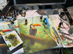 Airbrush Paint Sets for Beginners in Water-Based Acrylic, from Primary Colors to Metallic and Fluorescent Sets