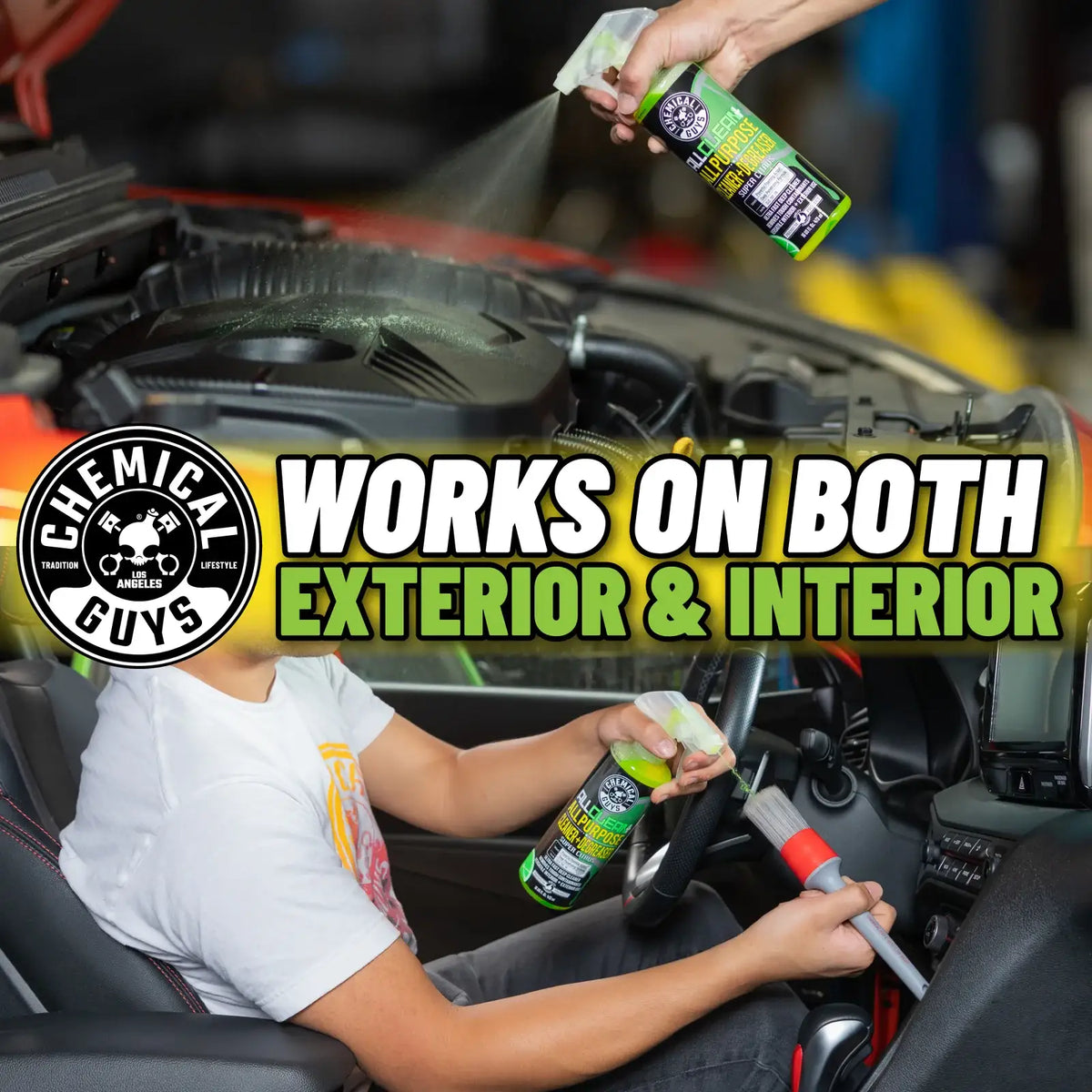 All Purpose Cleaner & Degreaser with a Concentrated Citrus-Based Formula for Sticky Grease and Oil Stains