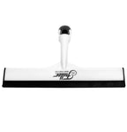 All-Purpose Shower Squeegee with Molded TPR Blade and Non-Slip Grooved Handle for Glass, Mirrors, Windows and Smooth Surfa