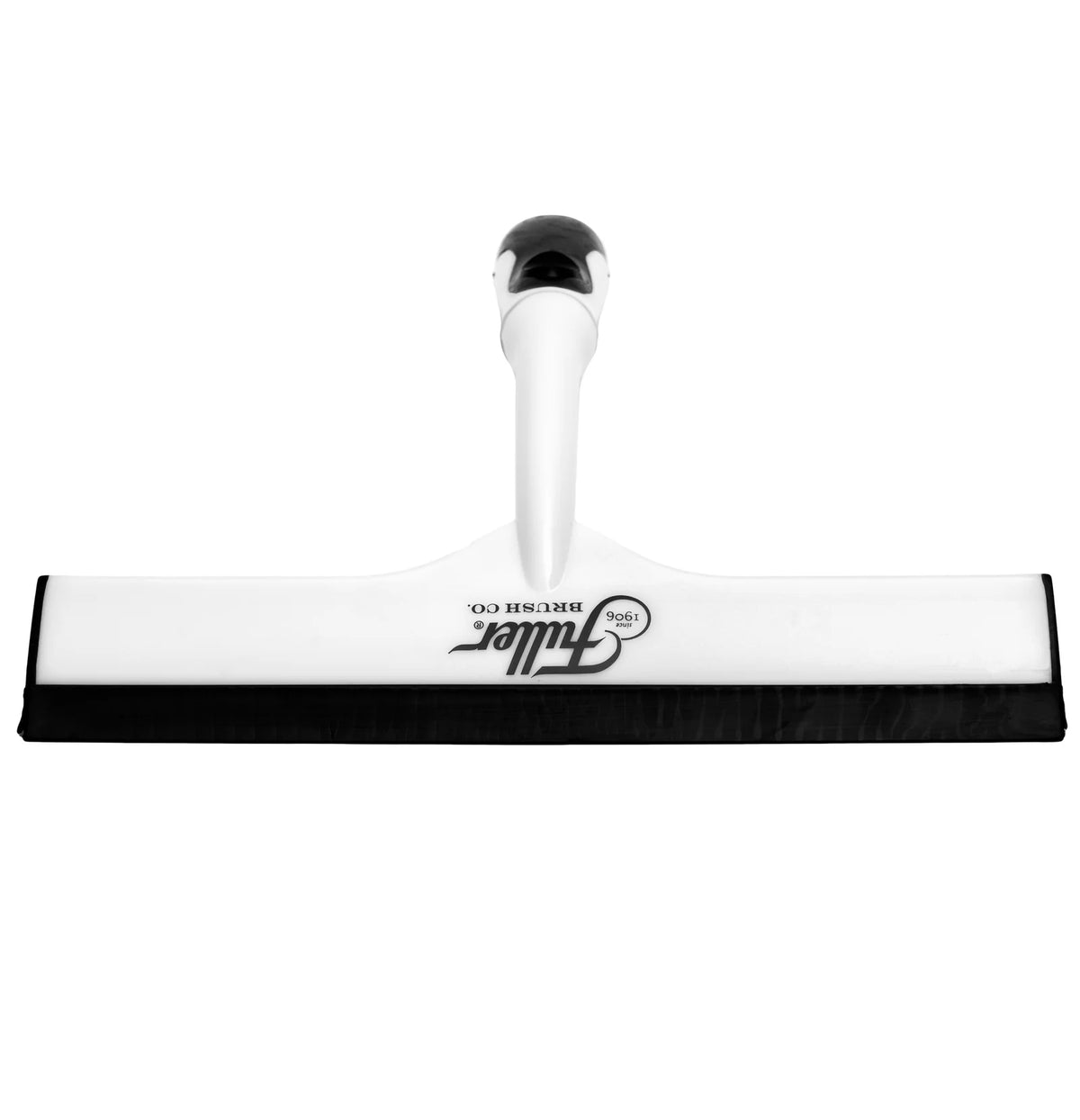 All-Purpose Shower Squeegee with Molded TPR Blade and Non-Slip Grooved Handle for Glass, Mirrors, Windows and Smooth Surfa