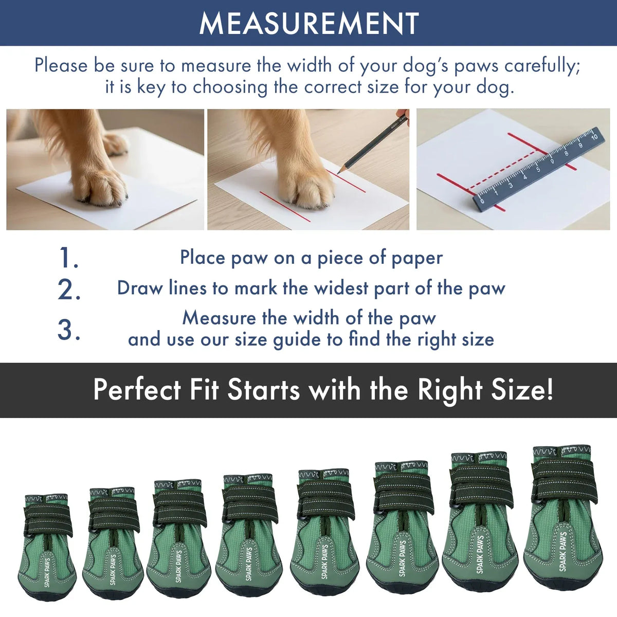 All-Season Dog Shoes in a Four-Piece Set