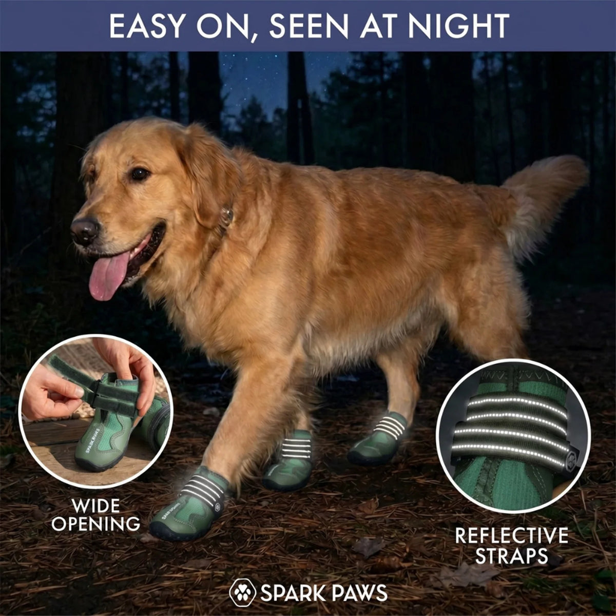 All-Season Dog Shoes in a Four-Piece Set
