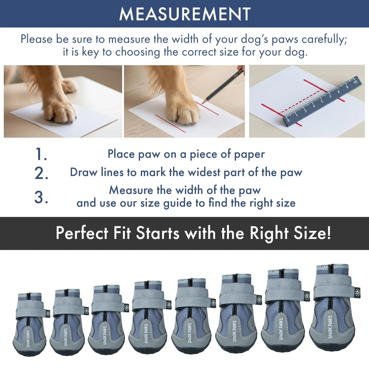 All-Season Dog Shoes in a Four-Piece Set