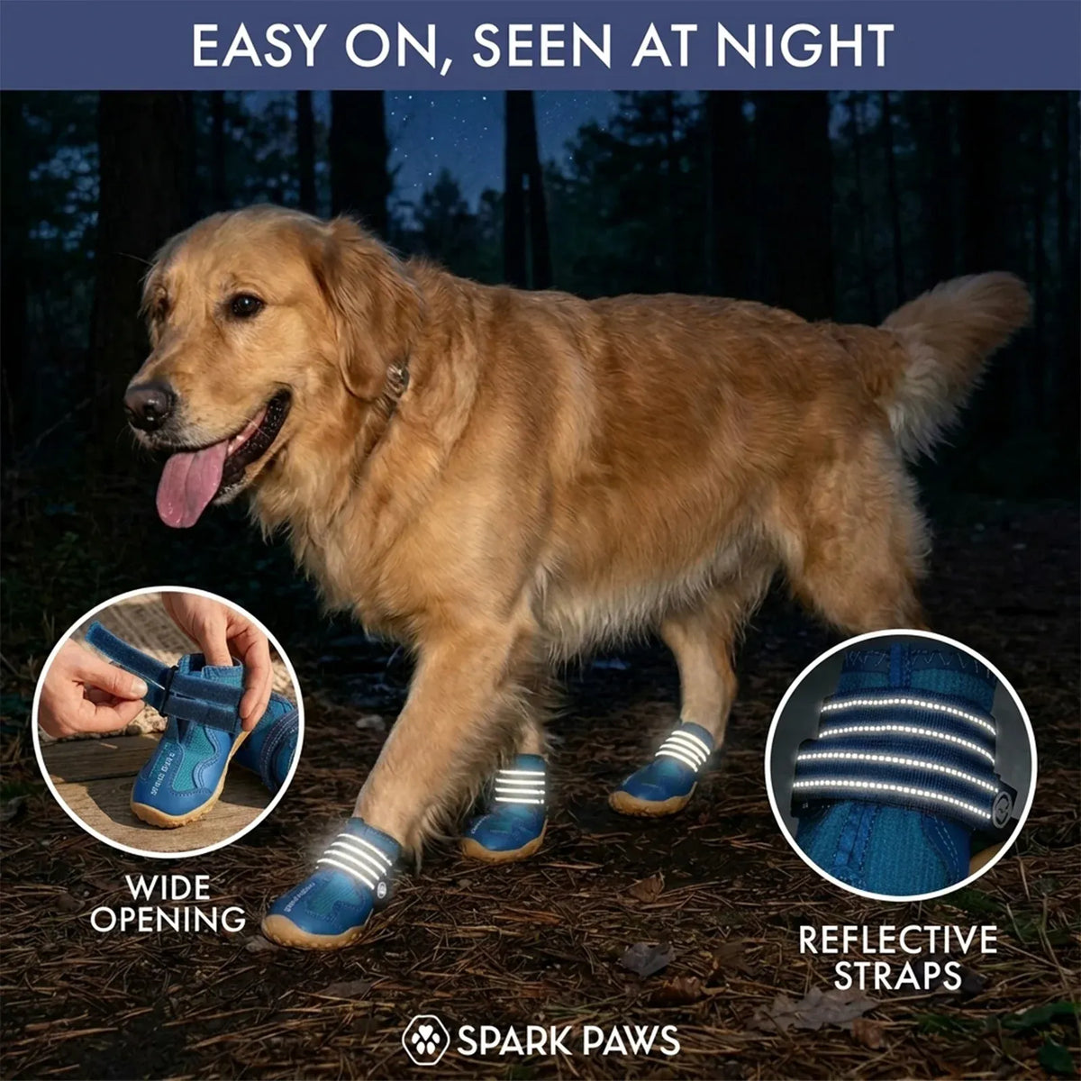 All-Season Dog Shoes in a Four-Piece Set