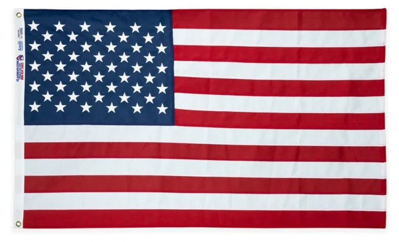 American Flag in Heavy-Duty 2-Ply Spun Polyester
