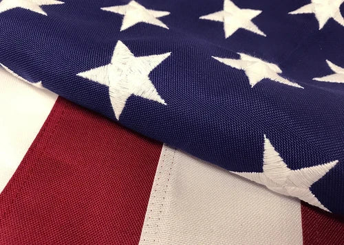 American Flag in Heavy-Duty 2-Ply Spun Polyester