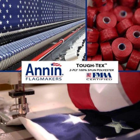 American Flag in Heavy-Duty 2-Ply Spun Polyester