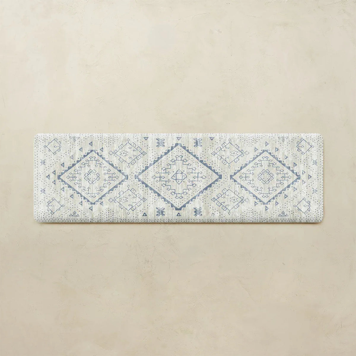 Anti-Fatigue Standing Mat with Ergonomic Foam Padding, Neutral Moroccan-Inspired Design and Multipl — Ula in Windmill / 22x72