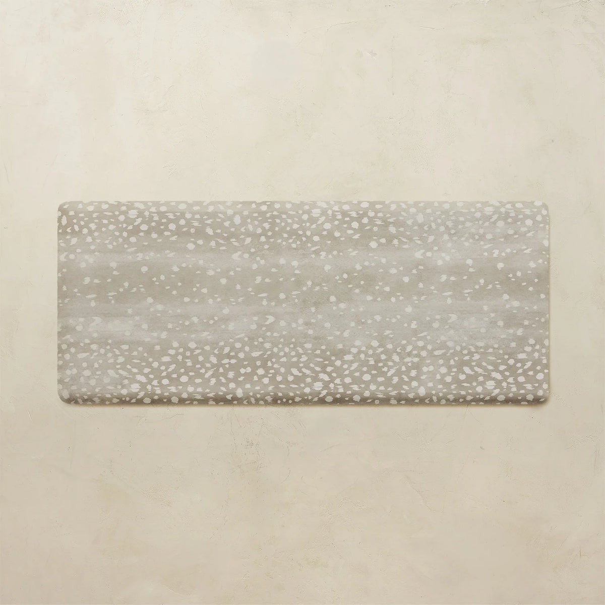 Anti-Fatigue Standing Mat with Fawn Scattered-Spot Design, Ergonomic Foam Comfort and Multiple Length — Fawn in Shea / 30x72