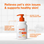 Antiseptic Pet Shampoo for Dogs and Cats with 3% Chlorhexidine Digluconate for Cleansing and Skin Hydration