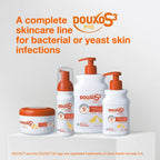 Antiseptic Pet Shampoo for Dogs and Cats with 3% Chlorhexidine Digluconate for Cleansing and Skin Hydration
