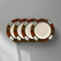 Appetizer Plates in a Set of 4, 6-Inch Stoneware