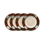 Appetizer Plates in a Set of 4, 6-Inch Stoneware