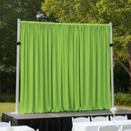 Apple Green Spandex 4-Way Stretch Backdrop Drape Curtain, 10 ft x