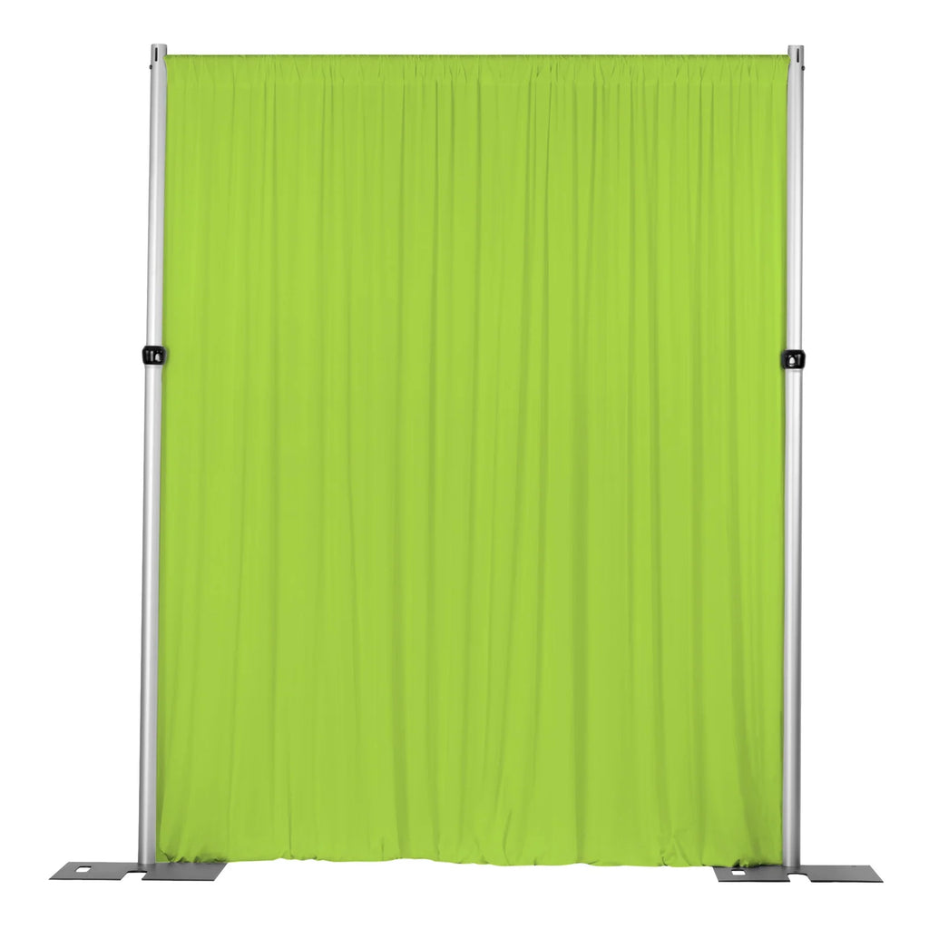 Apple Green Spandex 4-Way Stretch Backdrop Drape Curtain, 10 ft x