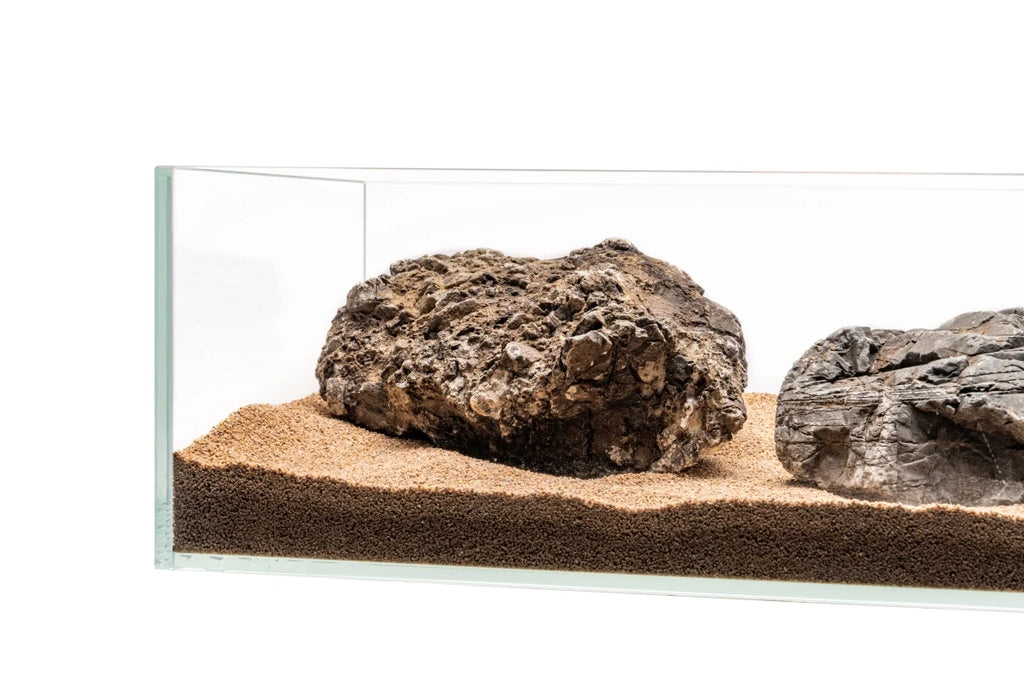Aquarium Sand Substrate for Planted Tanks, Mojave Golden-Brown Fine 0.4–0.9 mm Granules in 3L or 8L Bags
