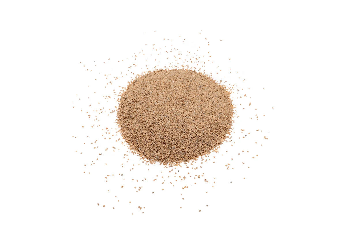 Aquarium Sand Substrate for Planted Tanks, Mojave Golden-Brown Fine 0.4–0.9 mm Granules in 3L or 8L Bags