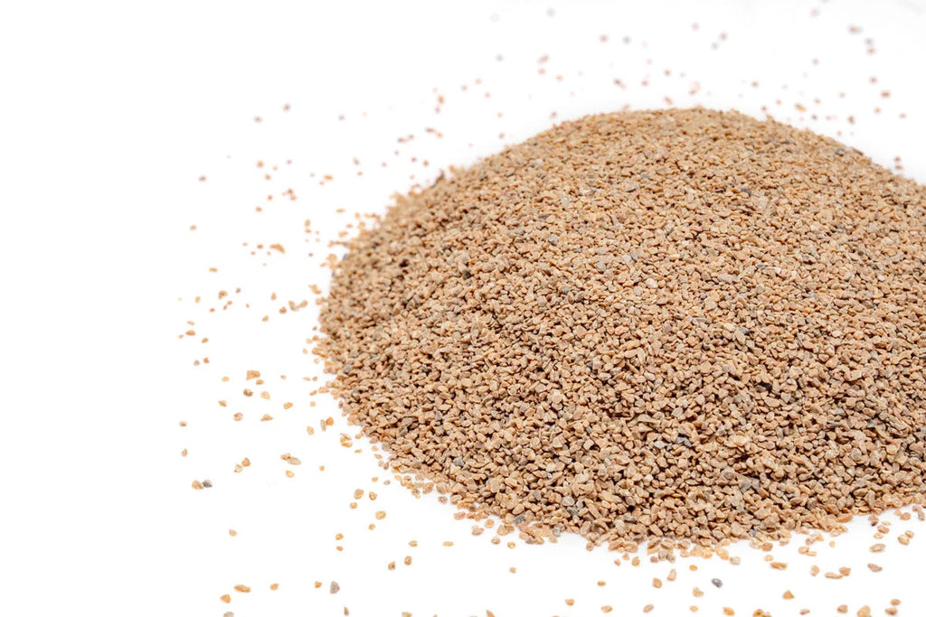 Aquarium Sand Substrate for Planted Tanks, Mojave Golden-Brown Fine 0.4–0.9 mm Granules in 3L or 8L Bags