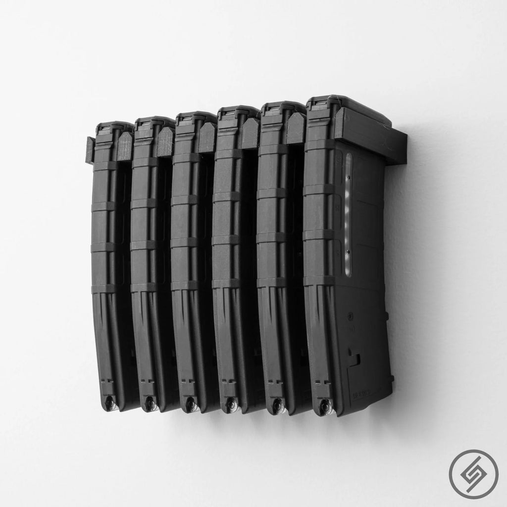 AR-15 Magazine Wall Storage Rack