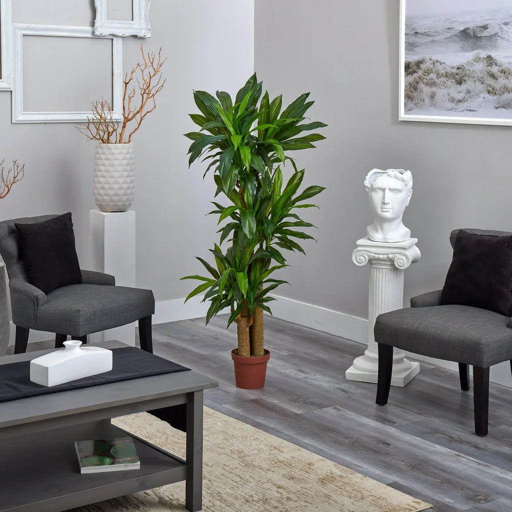 Artificial Corn Stalk Dracaena Plant