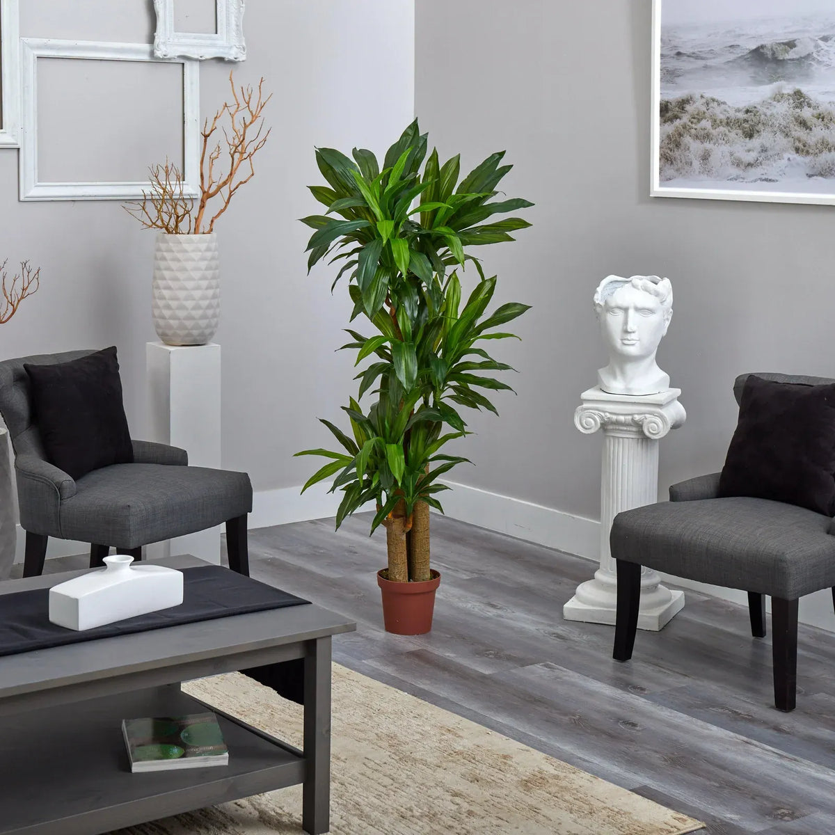Artificial Corn Stalk Dracaena Plant