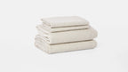 Aspen Flat Sheet in Brushed Cotton Flannel with Single to King Sizes and Nine Calm Colour Choices