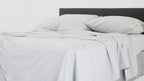 Aspen Flat Sheet in Brushed Cotton Flannel with Single to King Sizes and Nine Calm Colour Choices