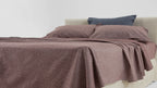 Aspen Flat Sheet in Brushed Cotton Flannel with Single to King Sizes and Nine Calm Colour Choices