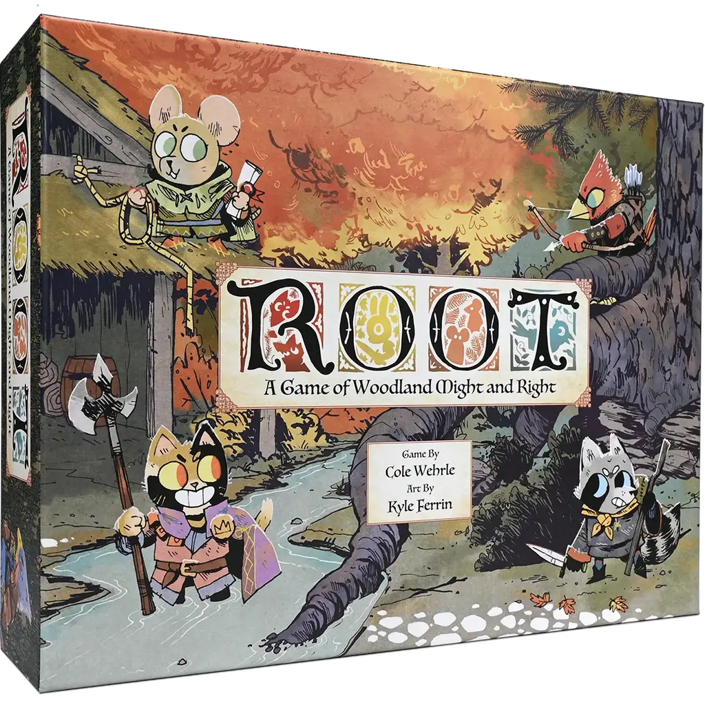 Asymmetric Board Game of Woodland Adventure and War