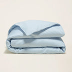 Australian Cotton Sateen Duvet Cover with 400 Thread Count, Corner Ties and Hidden Button Closure