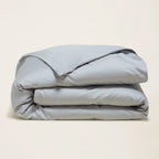Australian Cotton Sateen Duvet Cover with 400 Thread Count, Corner Ties and Hidden Button Closure