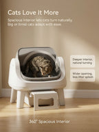 Automatic Cat Litter Box with Infrared Safety Sensors, Anti-Pinch Protection, Sealed Waste Drawer and Choice of Bundle