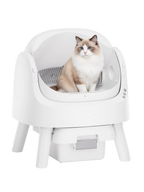 Automatic Self-Cleaning Cat Litter Box with 10L Waste — US / Box Only / White / CA / Box Only / White / EU / Box Only / White