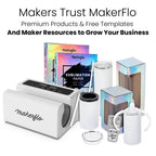 Automatic Tumbler Heat Press with Even Pressure, Digital Controls, and Compact Design for Sublimation Projects