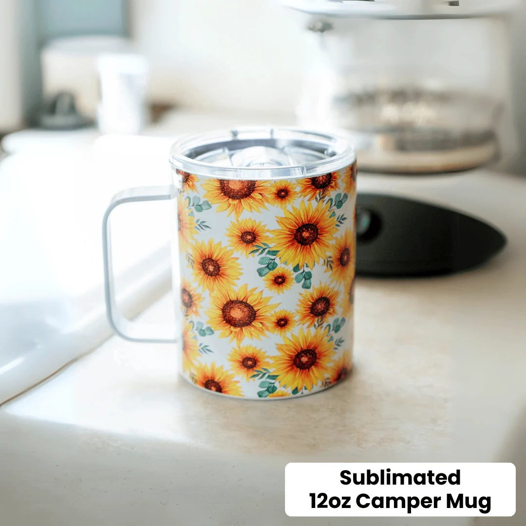 Automatic Tumbler Heat Press with Even Pressure, Digital Controls, and Compact Design for Sublimation Projects