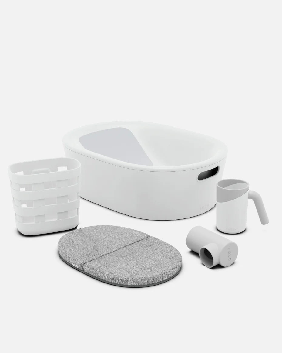 Baby Bath Set, 5-Piece Kit, Coconut