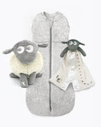 Baby Bedtime Gift Se — Not personalised / 1.0 tog / grey / Not personalised / 2.5 tog / grey / Personalised / 1.0 tog / grey 