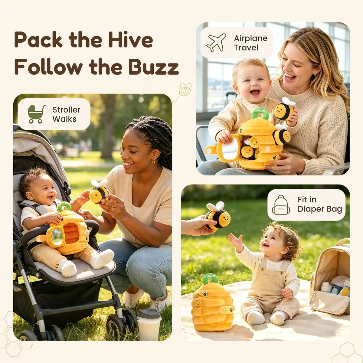 Baby Beehive Sensory Toy