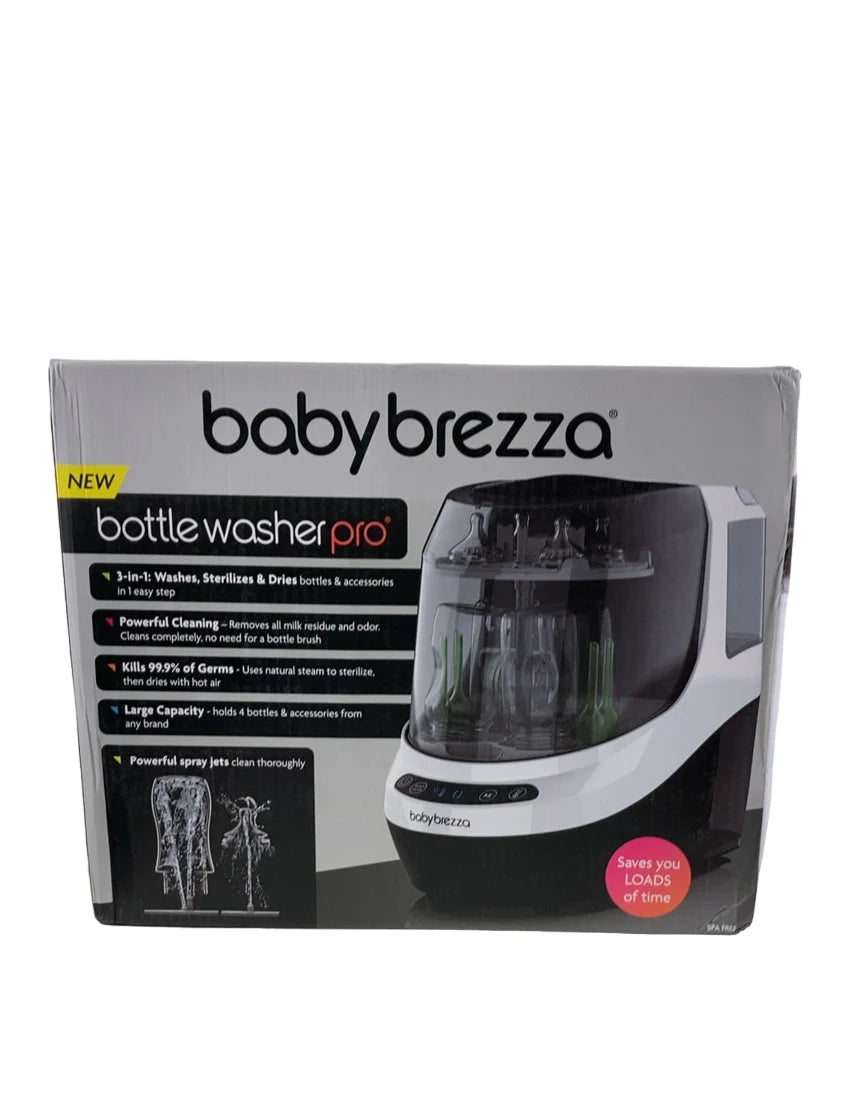 Baby Bottle Washer, Sterilizer and Dryer with Push-Button Cleaning for Bottles, Pump Parts and Sippy Cups