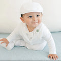 Baby Boy Three-Piece White Suit