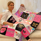 Baby Clothes Memory Blanket Made from Cherished Childhood Outfits