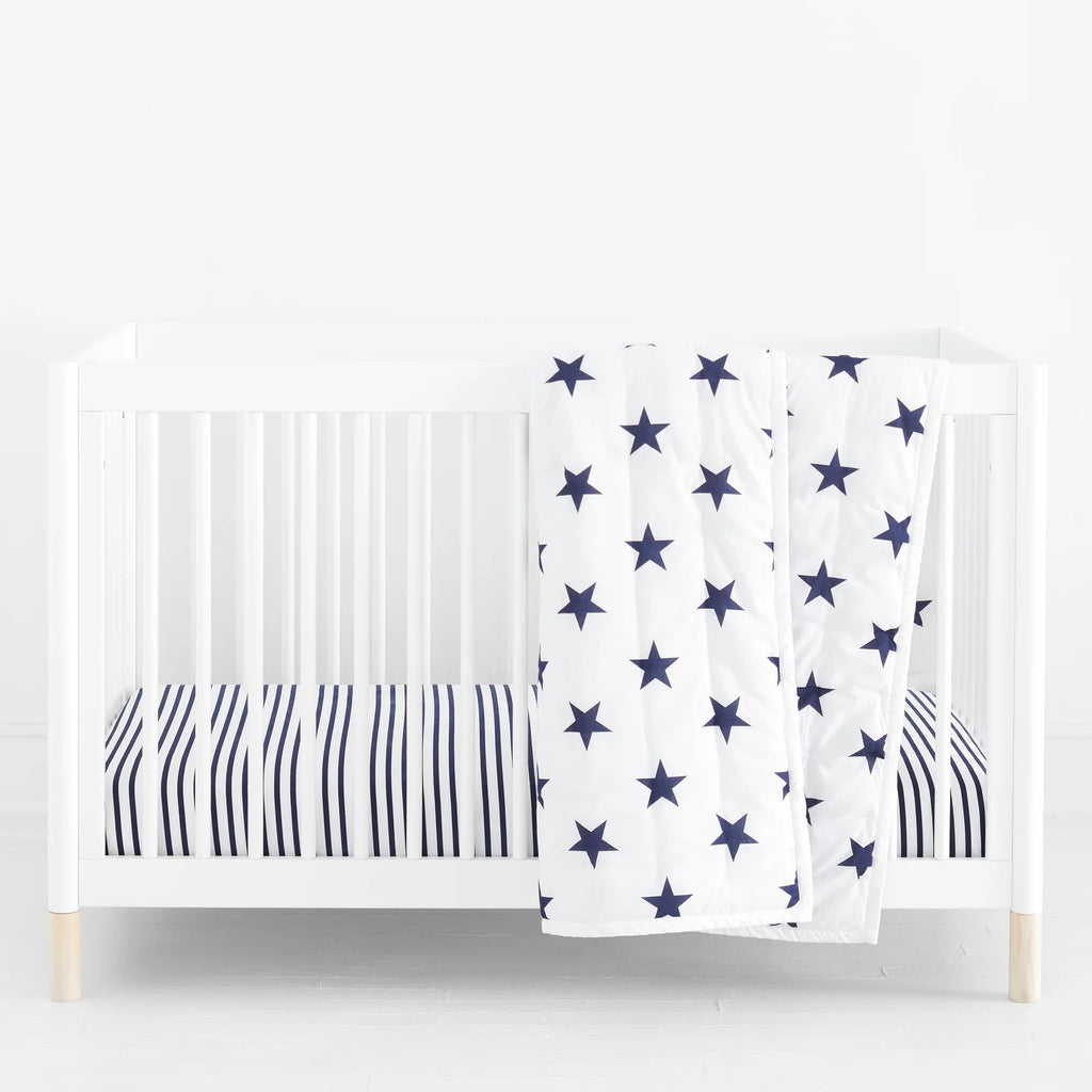 Baby Crib Fitted Sheet in 100% Cotton Percale