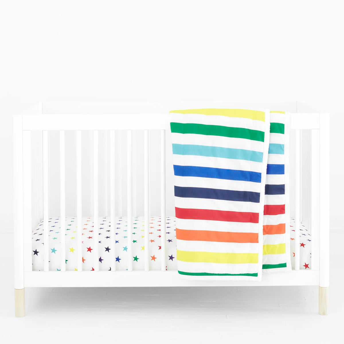 Baby Crib Fitted Sheet in 100% Cotton Percale