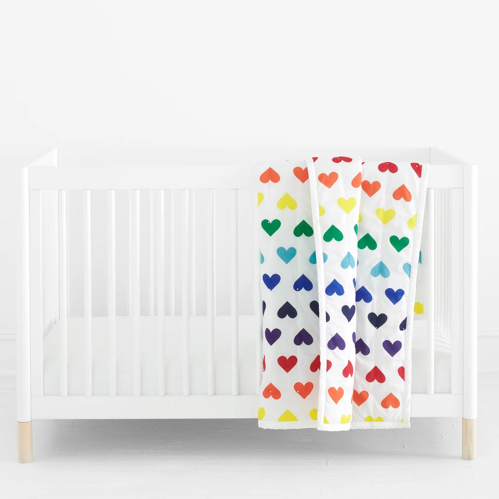 Baby Crib Fitted Sheet in 100% Cotton Percale